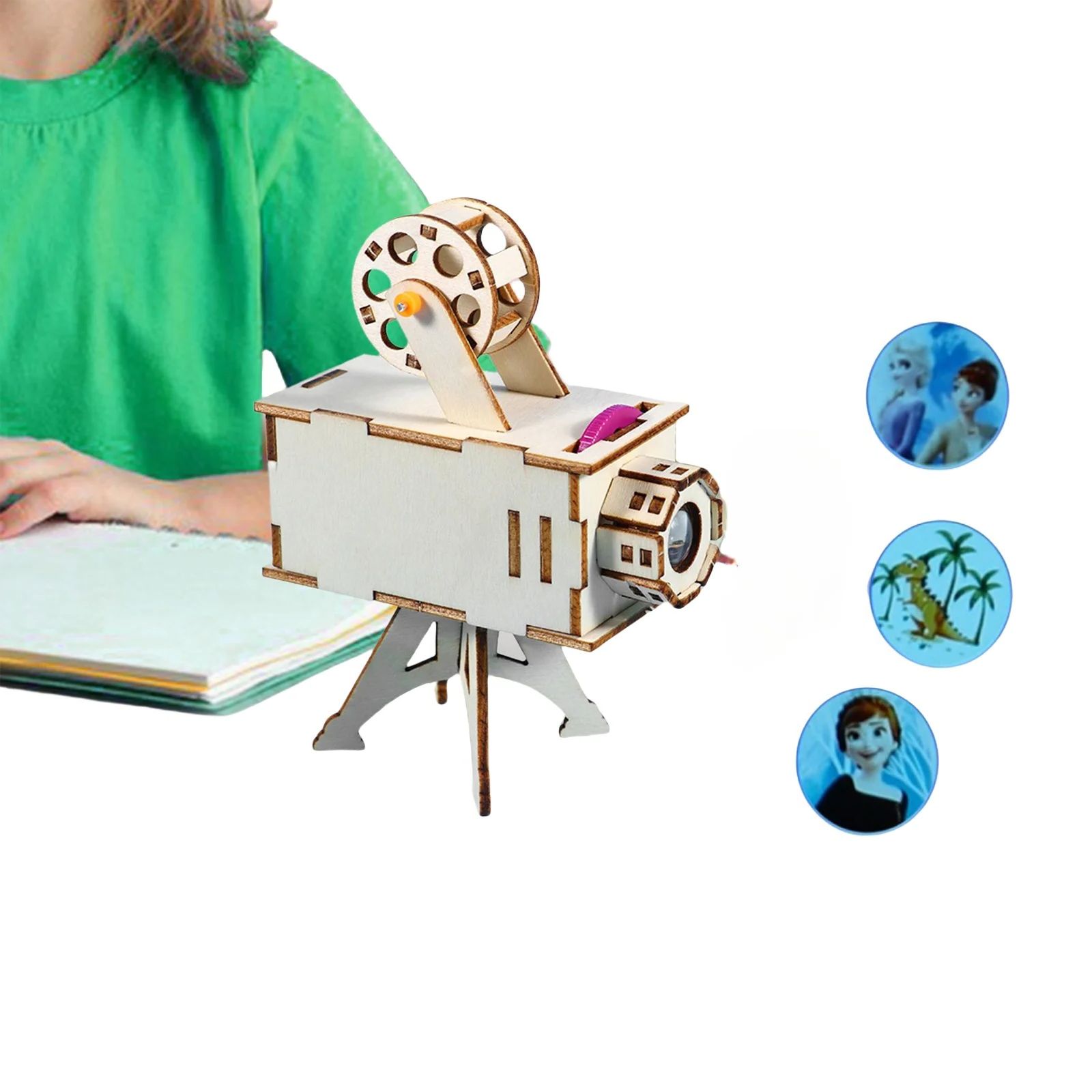 Woodworking Kids Toys - DIY Wooden Science Project Model Kit