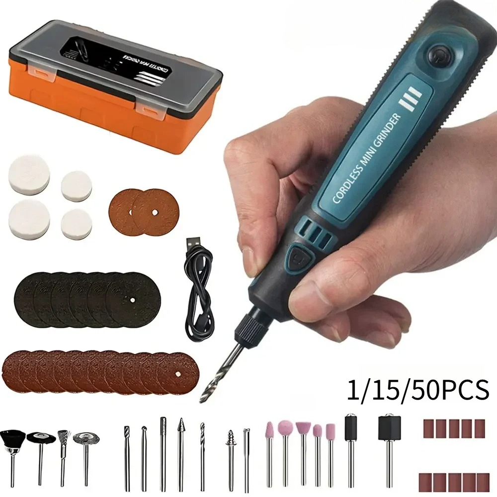 Woodworking Hobby - USB Cordless Electric Grinder Portable Carving