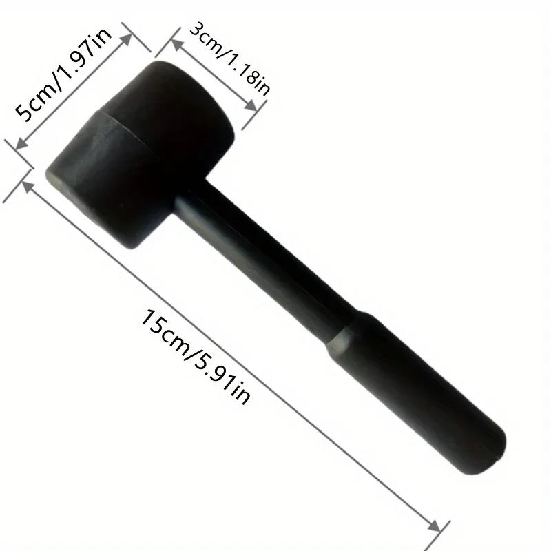 Woodworking Gift Ideas - Black archaeological small hammer- durable and