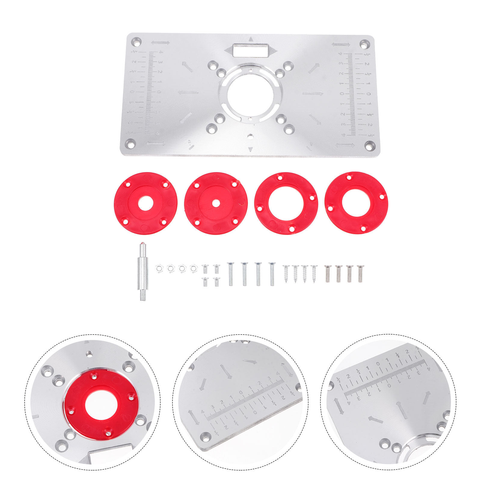 Woodworking Drills - 1 set 1 Set Aluminum Alloy