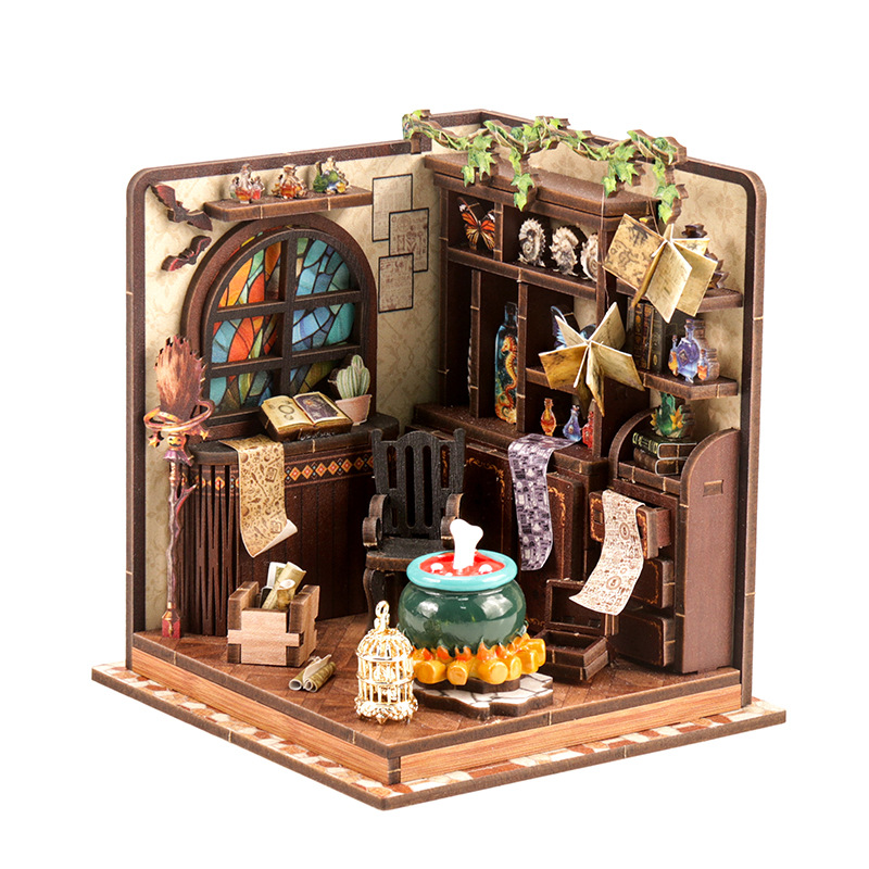 Woodworking Hobby - DIY Wooden Miniature Model Kit Magic