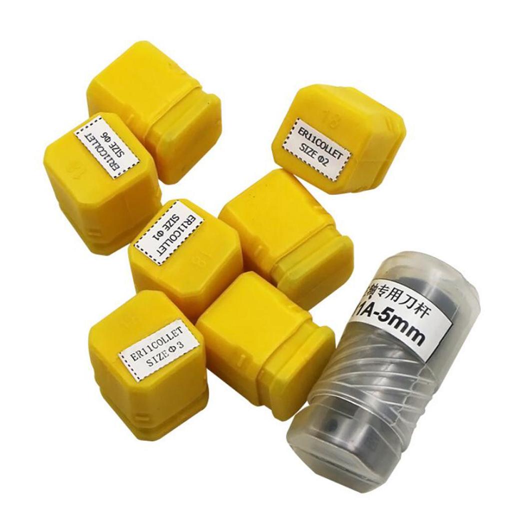 ER11 Spring Collet Set Alloy S - огляд і ціна Woodworking Lathe