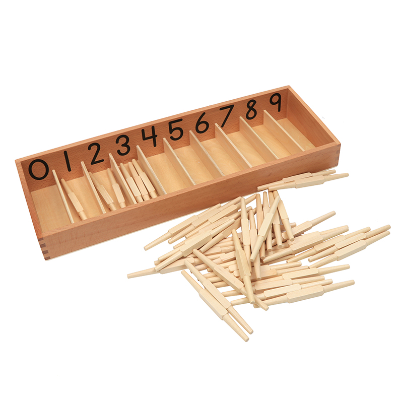 Montessori Mathematics Materia - огляд і ціна Woodworking Kids Toys