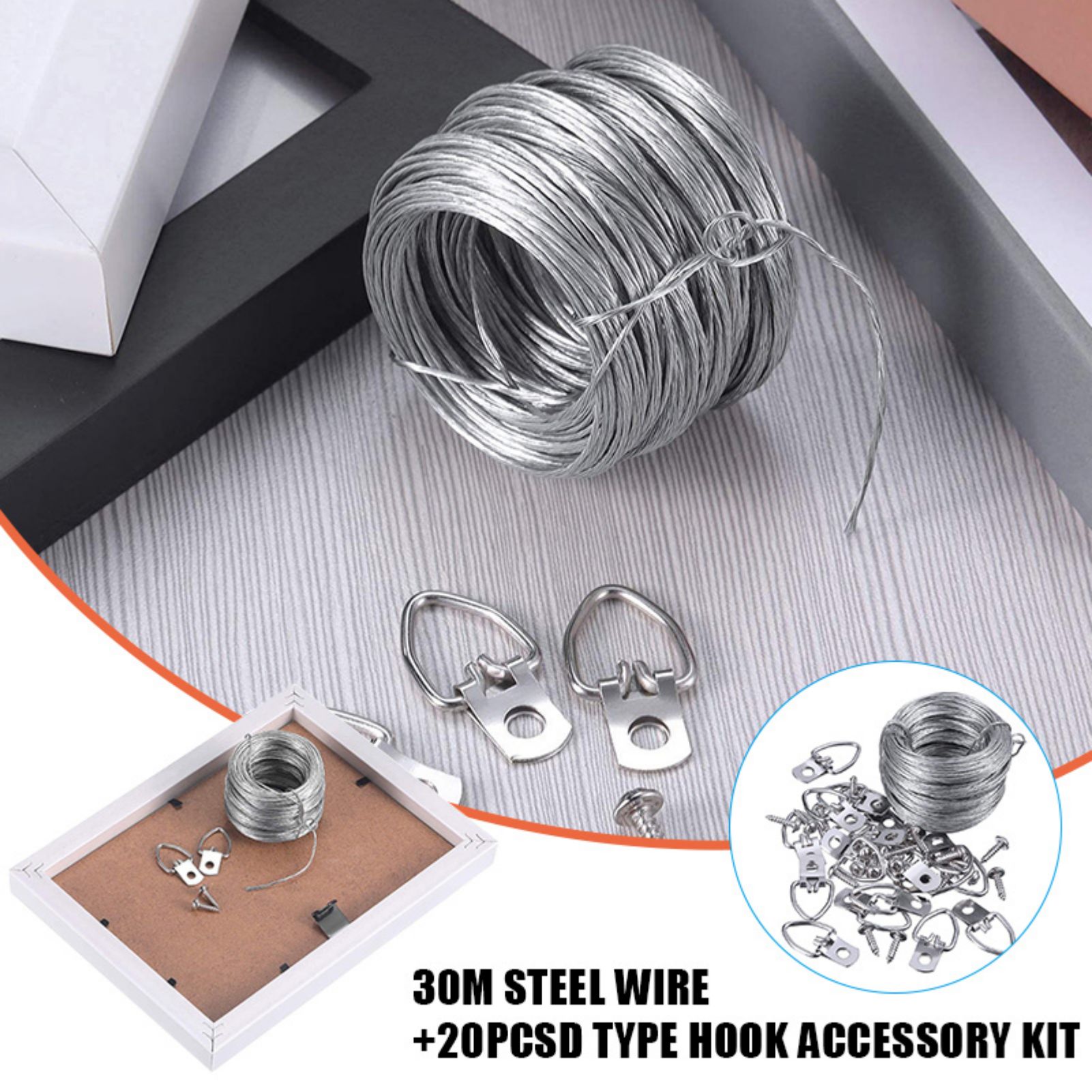 Heavy Duty Picture Hanging Kit - огляд і ціна Woodworking Shop