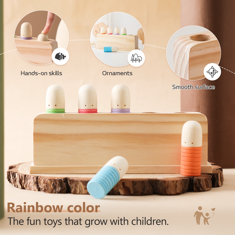 Montessori Toys Baby Wooden Bo - огляд і ціна Woodworking Kids Toys