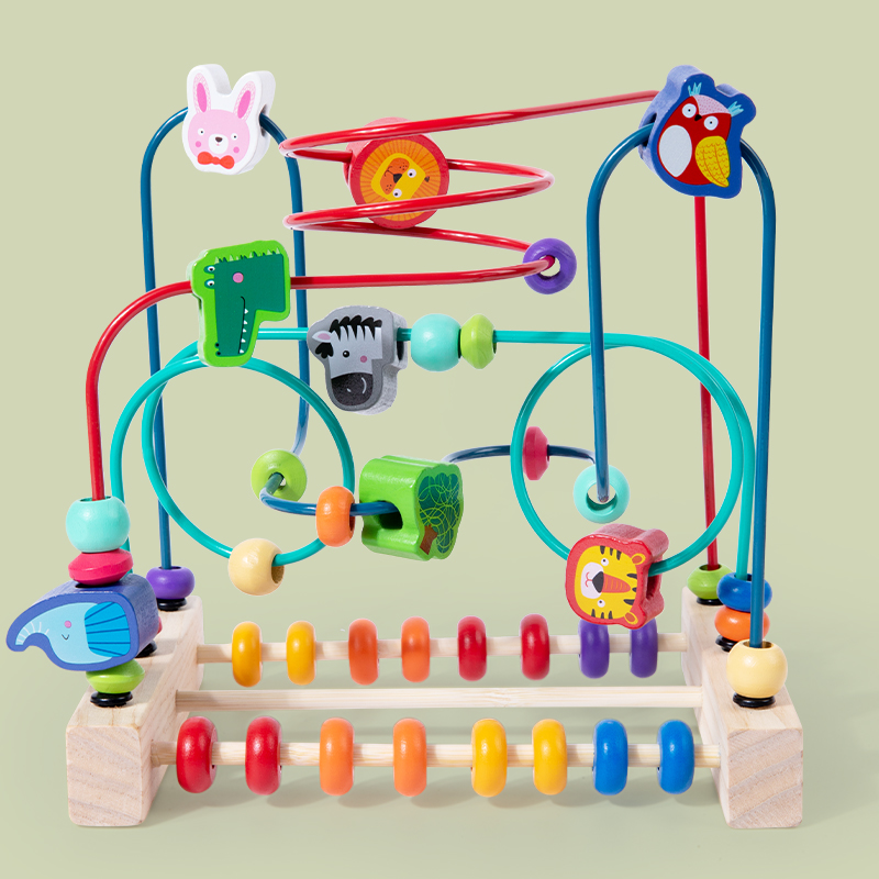 Montessori Toys Wooden Roller  - огляд і ціна Woodworking Kids Toys