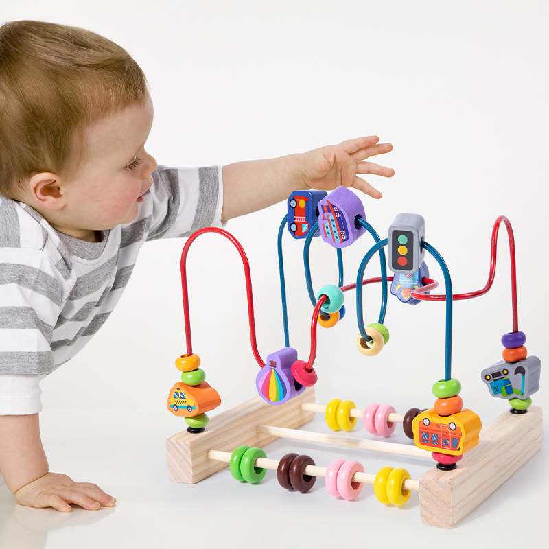 Montessori Toys Wooden Roller  - огляд і ціна Woodworking Kids Toys