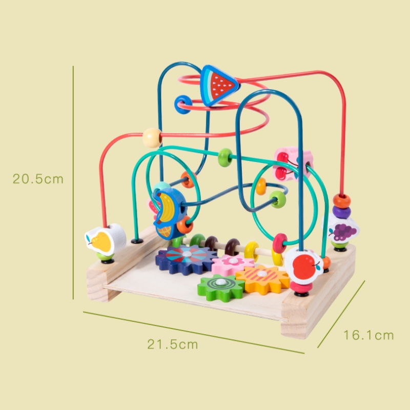Montessori Toys Wooden Roller  - огляд і ціна Woodworking Kids Toys