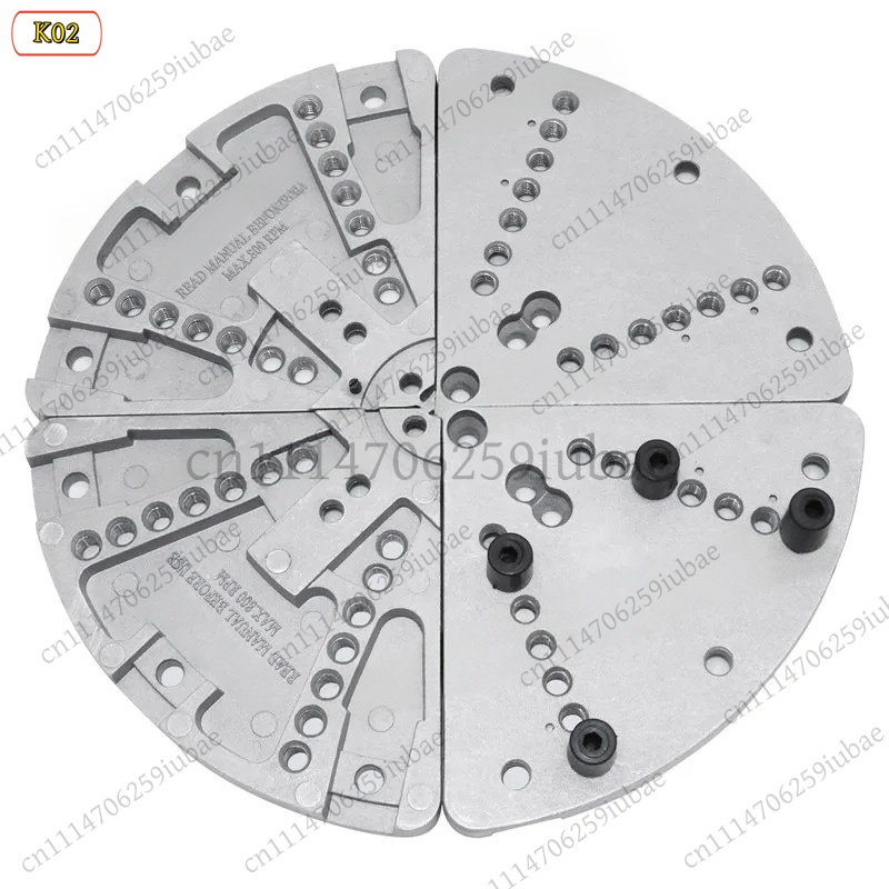 BK 8-Inch Large Flat Jaws for  - огляд і ціна Woodworking Lathe