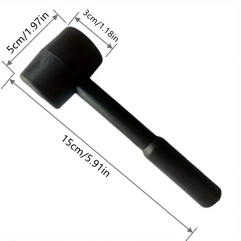 Black rubber mallet - durable  - огляд і ціна Woodworking Gift Ideas