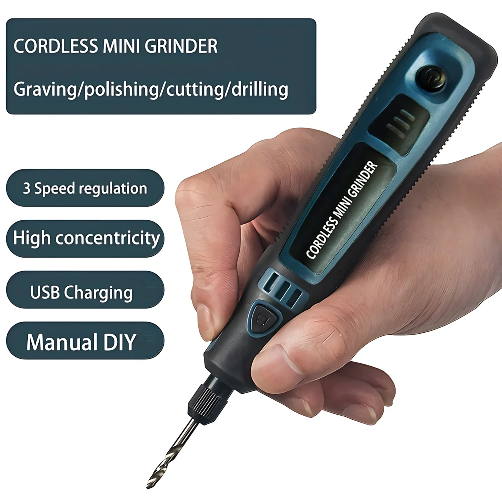 USB Cordless Electric Grinder  - огляд і ціна Woodworking Hobby
