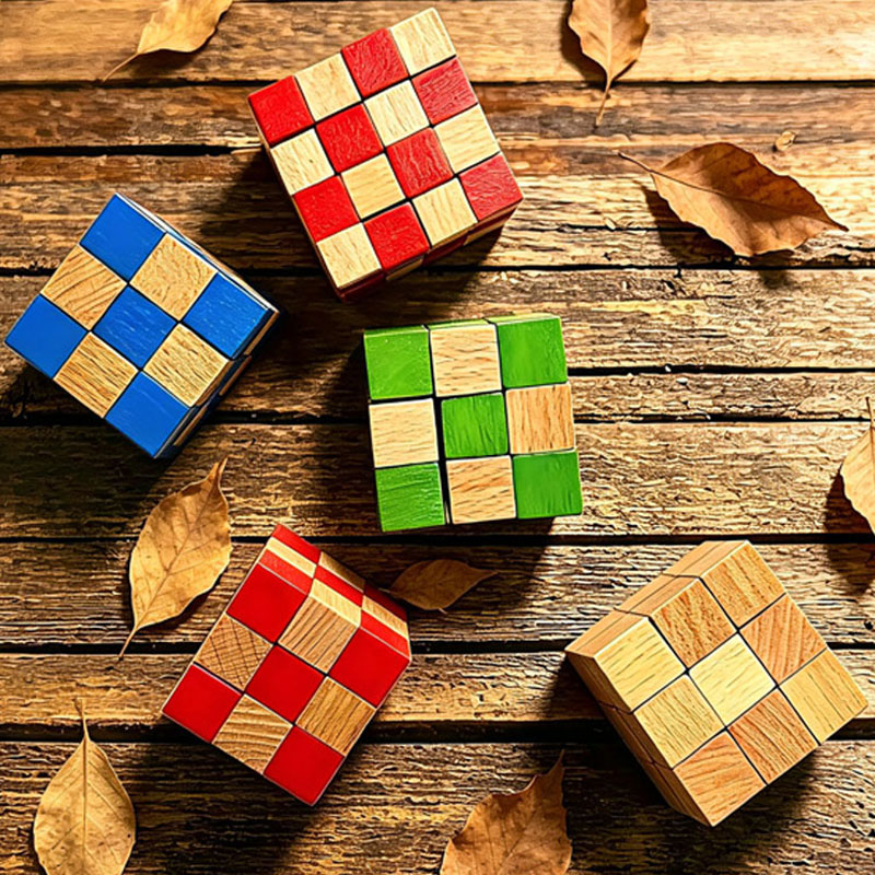 Square Snake Cube Wooden Brain - огляд і ціна Woodworking Hobby