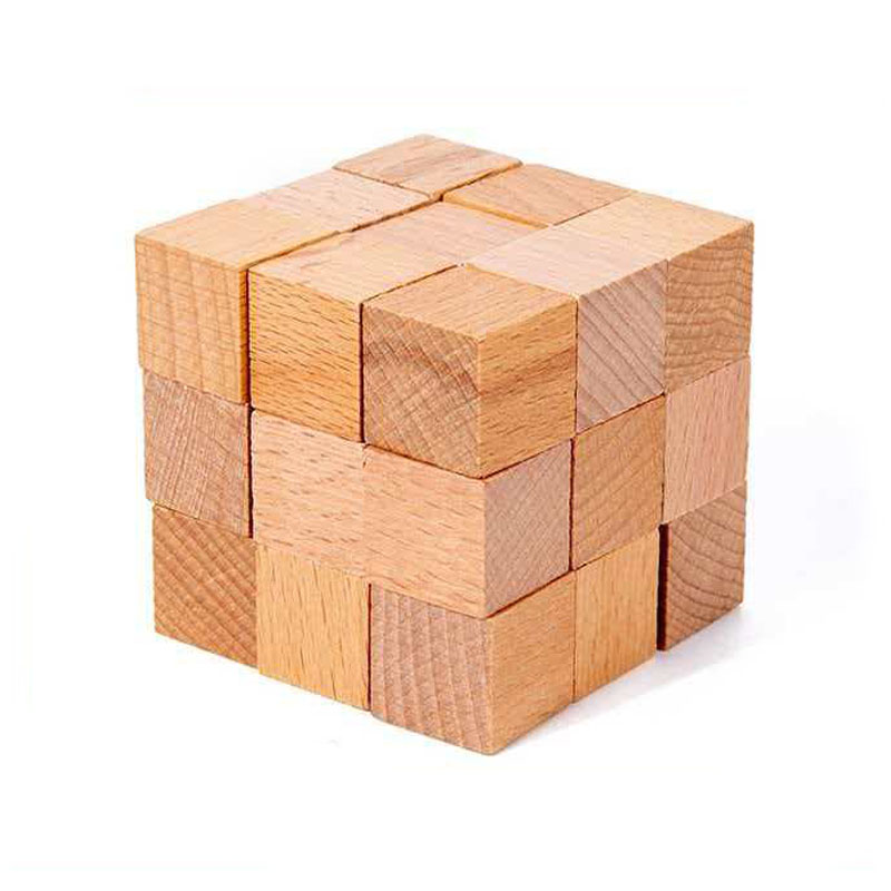 Square Snake Cube Wooden Brain - огляд і ціна Woodworking Hobby