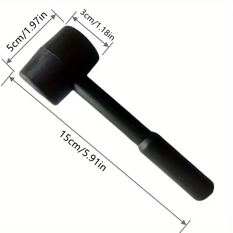Black rubber mallet - durable  - огляд і ціна Woodworking Gift Ideas