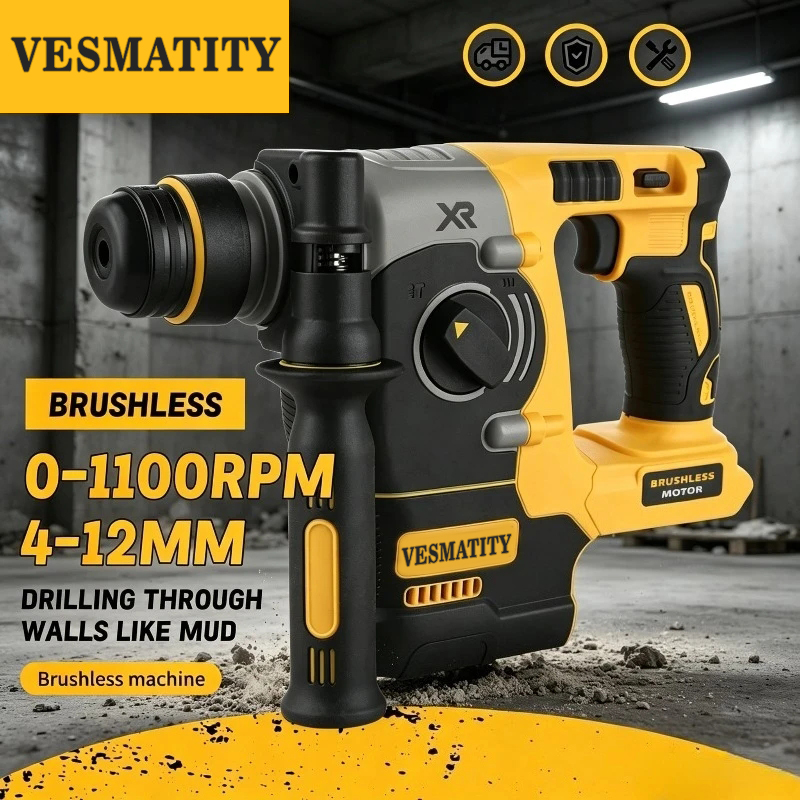MAX Brushless SDS-Plus Rotary  - огляд і ціна Woodworking Hammer