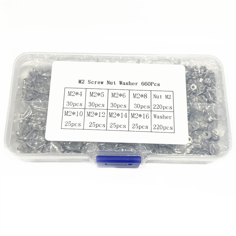 1 Box/660PCS M2*4 5 6 8 14 16M - огляд і ціна Woodworking Shop