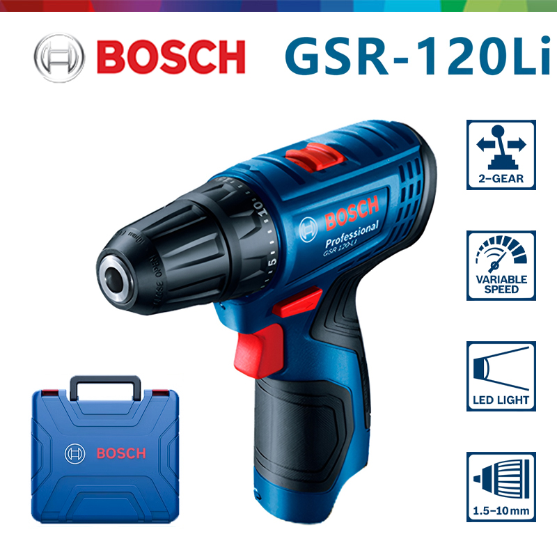 Bosch GSR 120-LI 12V Lithium E - огляд і ціна Woodworking Drills