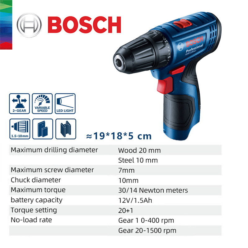 Bosch GSR 120-LI 12V Lithium E - огляд і ціна Woodworking Drills