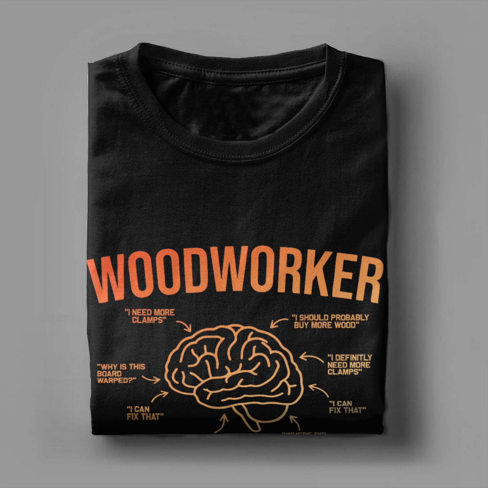 Men T-Shirt Woodworker Brain F - огляд і ціна Woodworking Gift Ideas