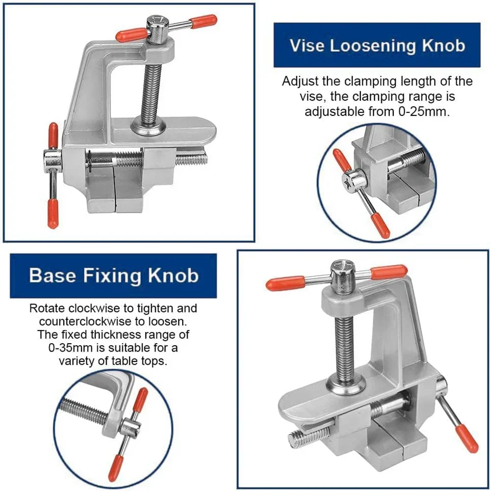 Mini Bench Vise Muliti-Funcati - огляд і ціна Woodworking Bench Vise