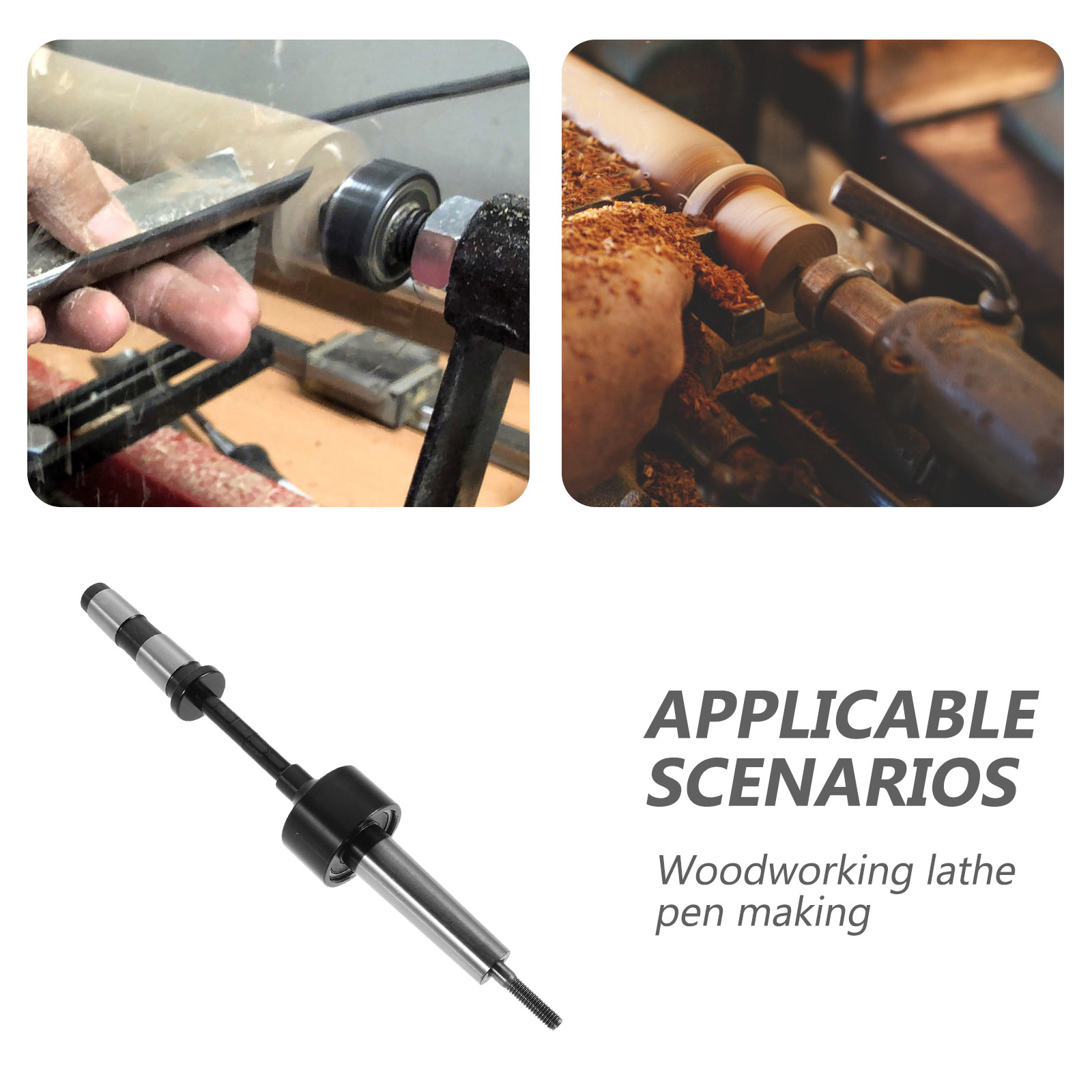 Wood Lathe Pen Mandrel Turning - огляд і ціна Woodworking Lathe