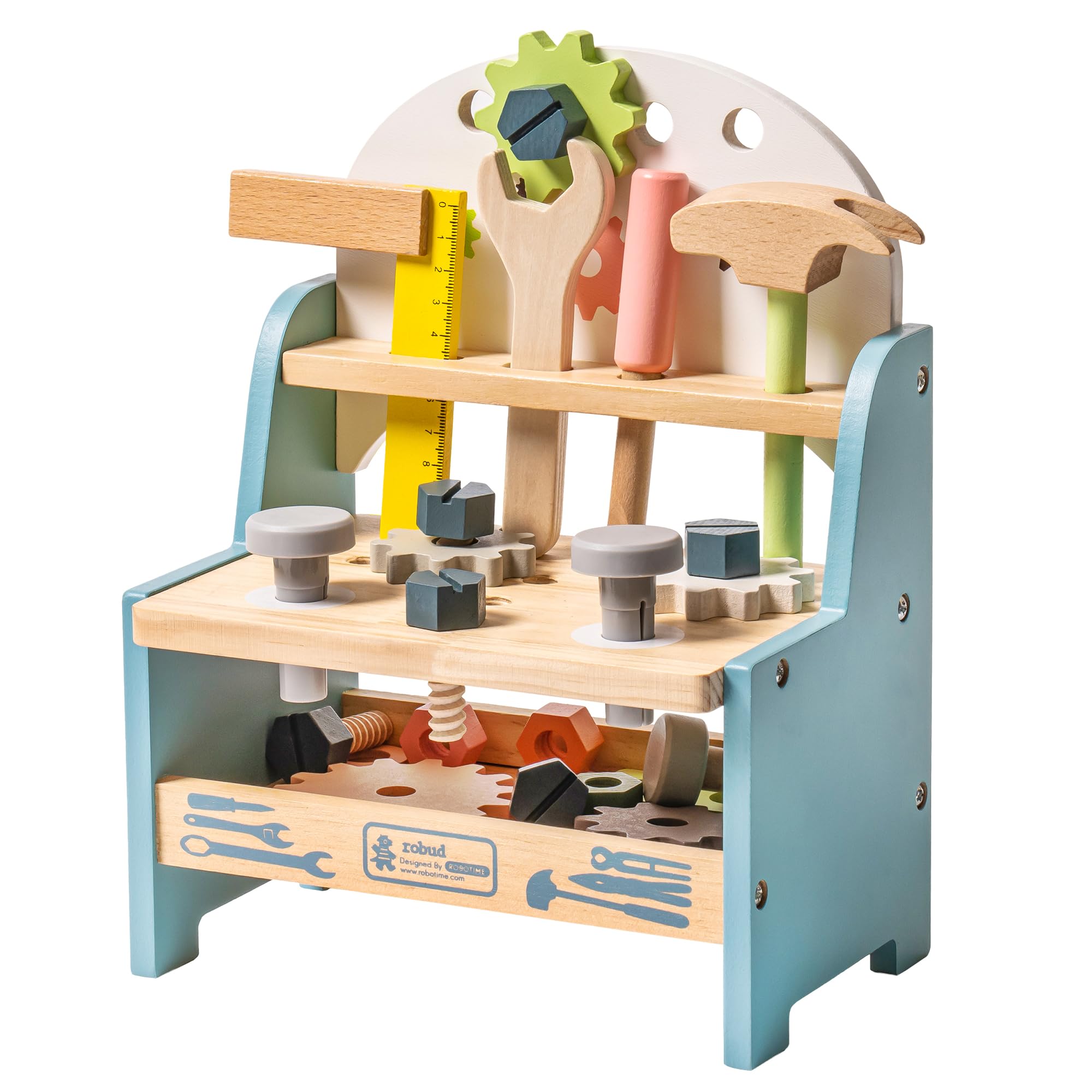 ROBUD Mini Wooden Play Tool Wo - огляд і ціна Woodworking Shop