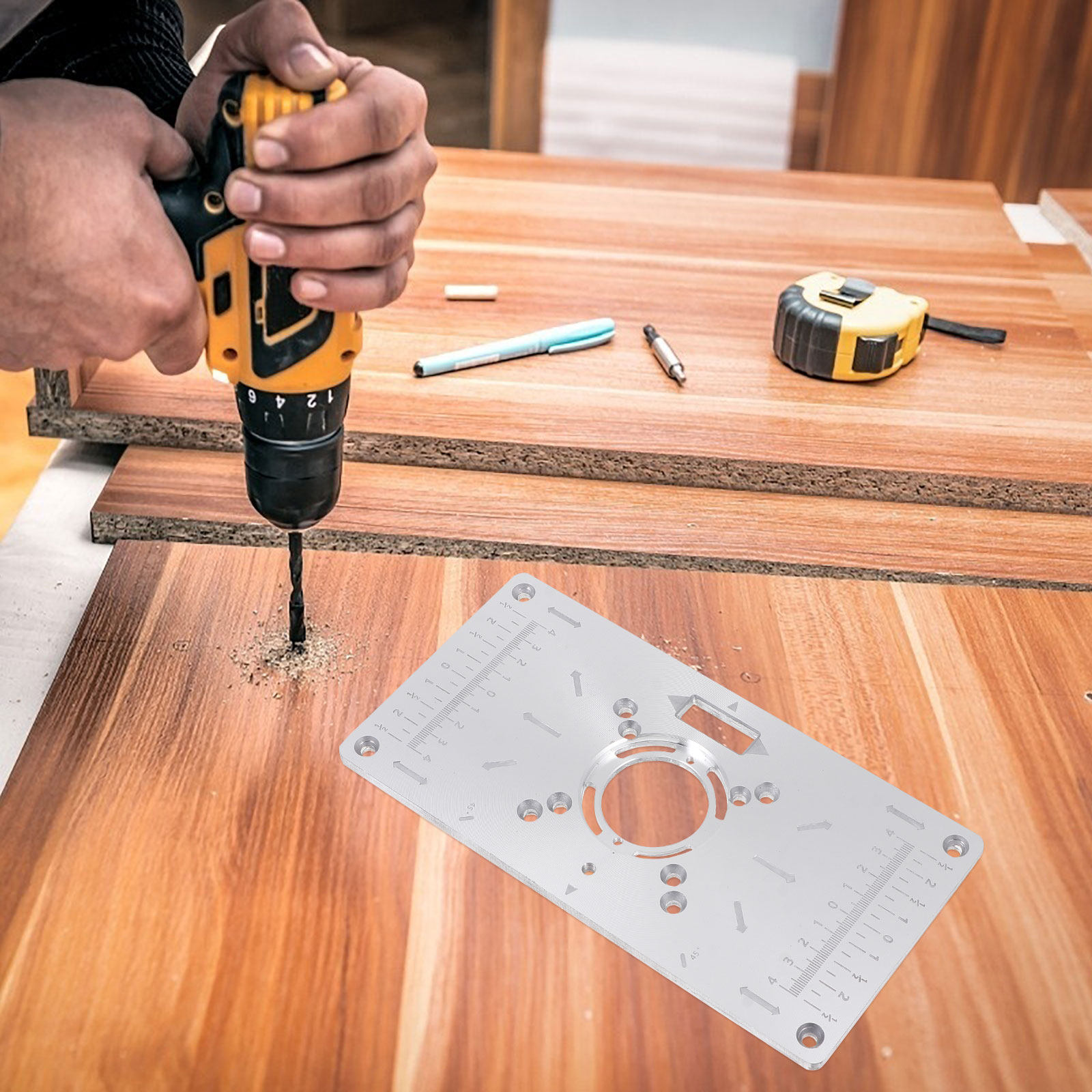 1 set 1 Set Aluminum Alloy Rou - огляд і ціна Woodworking Drills