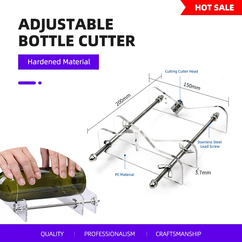 Glass Bottle Cutter Tool, Adju - огляд і ціна Woodworking Gift Ideas
