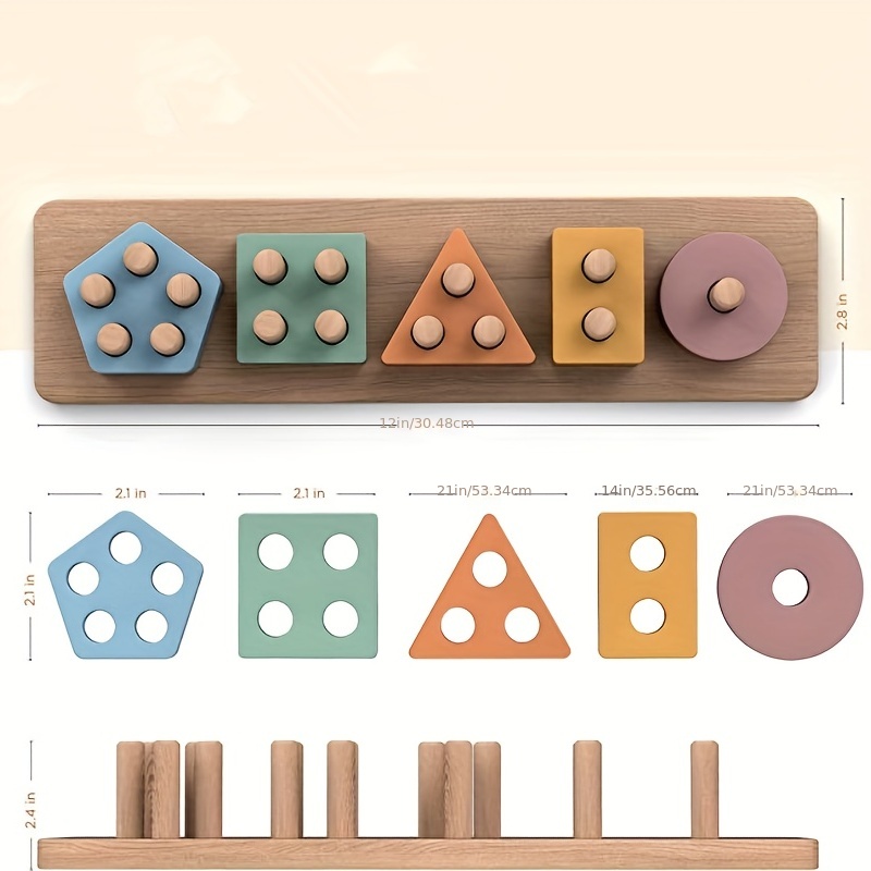 Montessori Toys For 18+ Months - огляд і ціна Woodworking Kids Toys