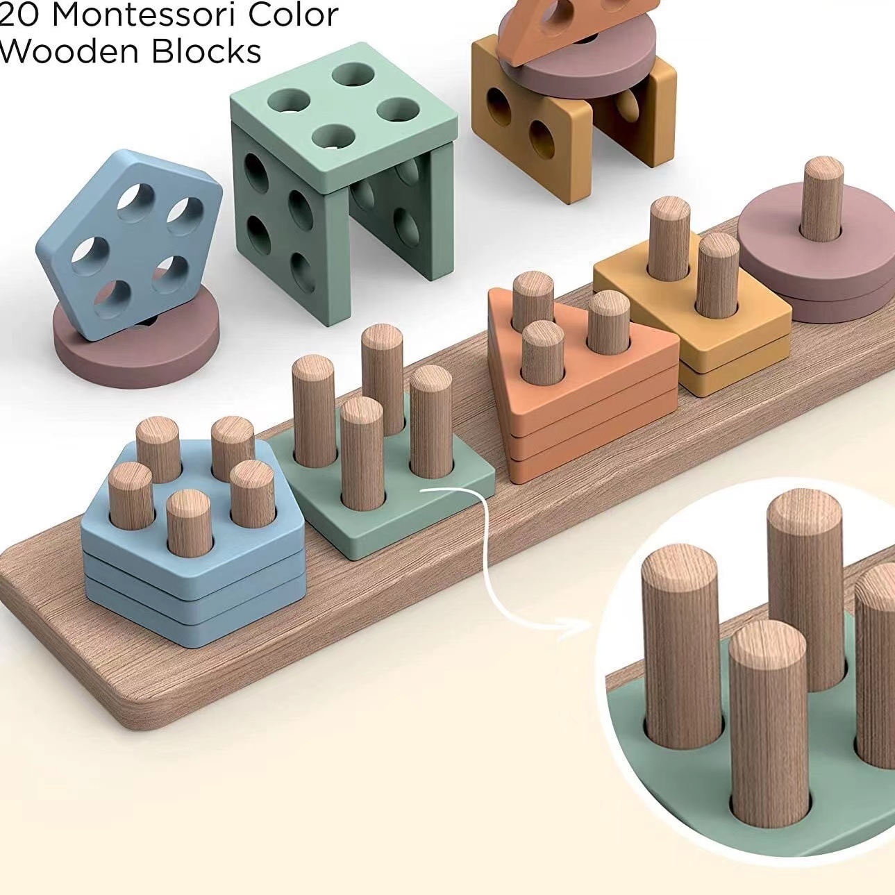 Montessori Toys For 18+ Months - огляд і ціна Woodworking Kids Toys