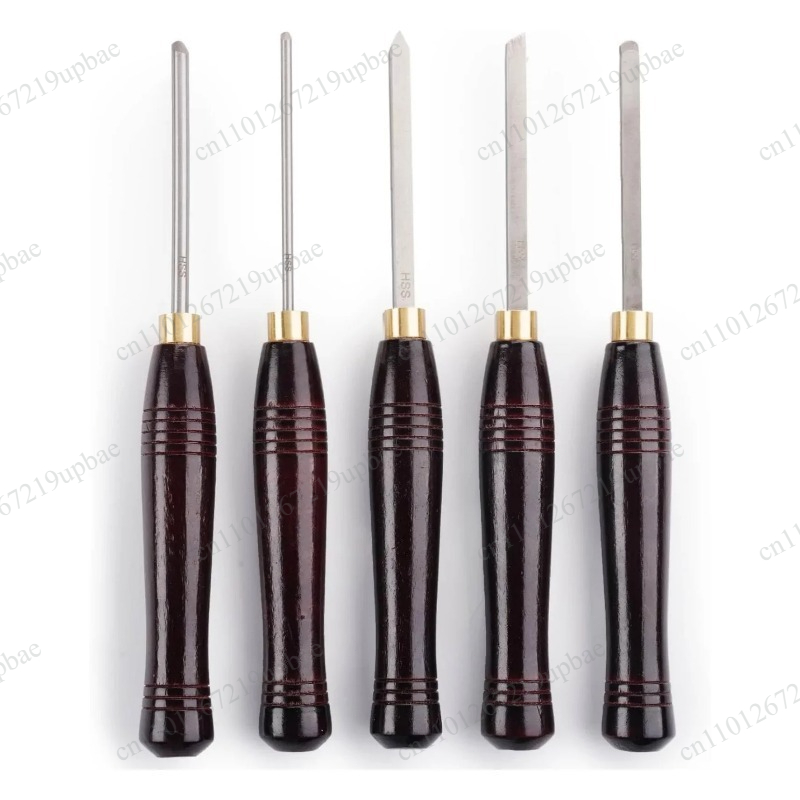 5Pcs HSS Lathe Chisel Set High - огляд і ціна Woodworking Lathe