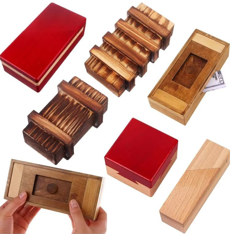 Wooden Puzzle Box with Secret  - огляд і ціна Woodworking Hobby